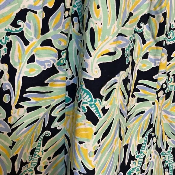 Crown & Ivy Halter Cayo Coco Signature Mini Dress Womens 8 Multicolor Tropical - Picture 6 of 15